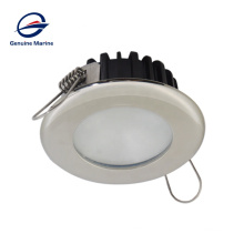 12V 24V IP65 65mm LED Recessed Round Stainless Steel Ceiling Light For Boat Marine